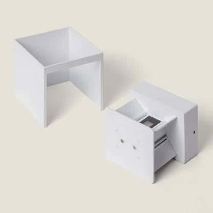 Aplique de Pared Exterior LED 6W Aluminio Iluminación Doble Cara Eros