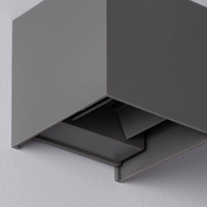 Aplique de Pared Exterior LED 6W Aluminio Iluminación Doble Cara Eros