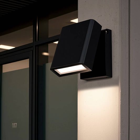 Aplique de Pared Exterior LED 6W Aluminio Mully