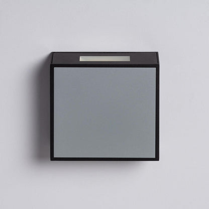 Aplique de Pared Exterior LED 6W Aluminio Roma Gris
