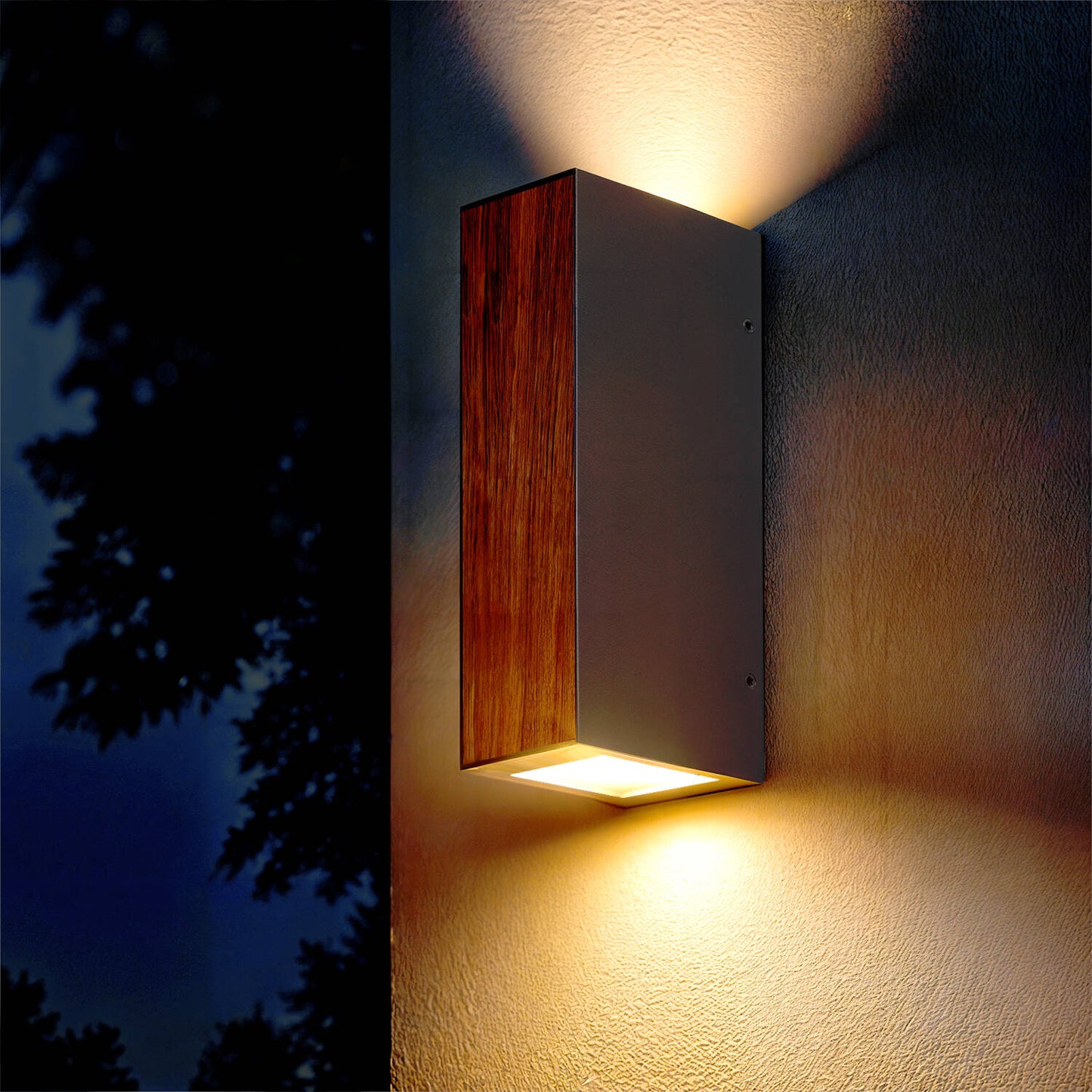 Aplique de Pared Exterior LED 6W Aluminio Wox