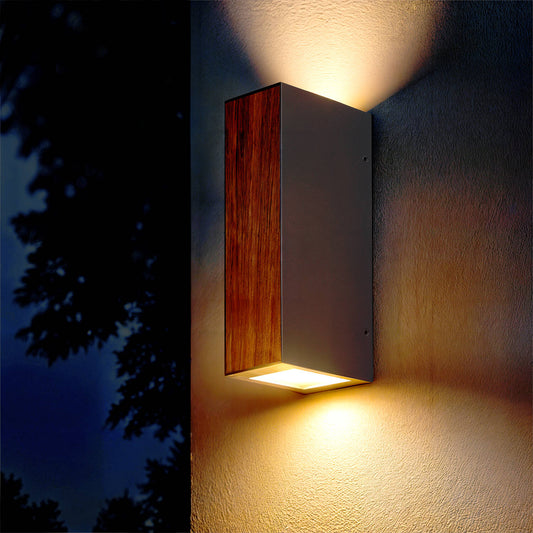 Aplique de Pared Exterior LED 6W Aluminio Wox