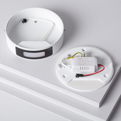 Aplique de Pared Exterior LED 6W de Aluminio Crono Negro