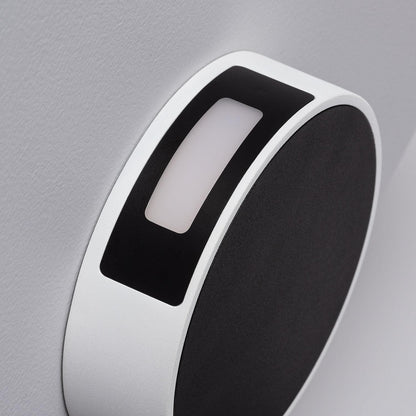 Aplique de Pared Exterior LED 6W de Aluminio Crono Negro