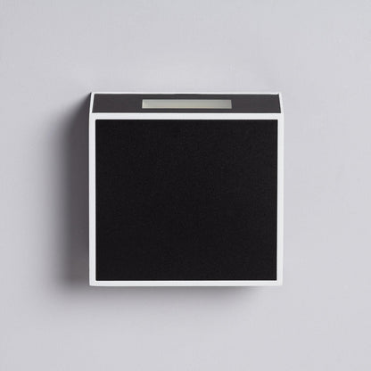 Aplique de Pared Exterior LED 6W de Aluminio Roma Negro