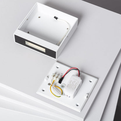 Aplique de Pared Exterior LED 6W de Aluminio Roma Negro