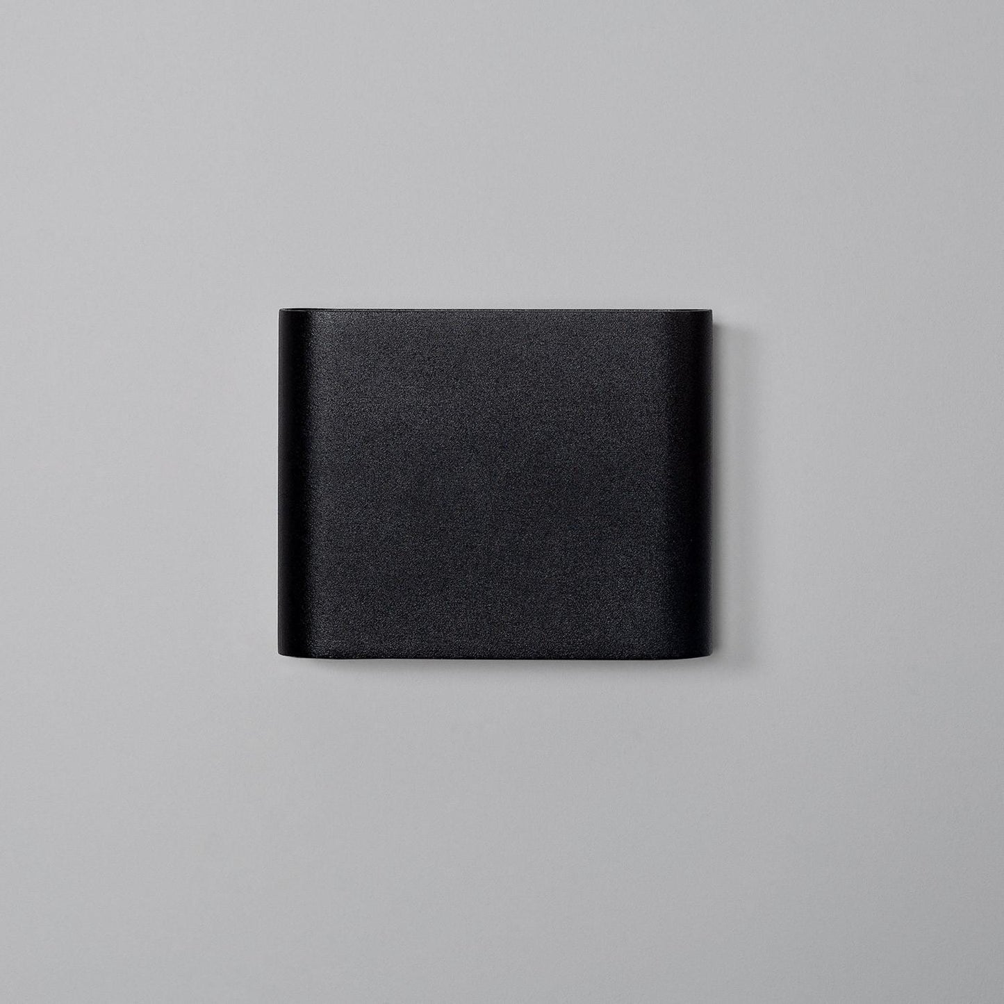 Aplique de Pared Exterior LED 6W Iluminación Doble Cara Aluminio Cuadrado Negro Luming