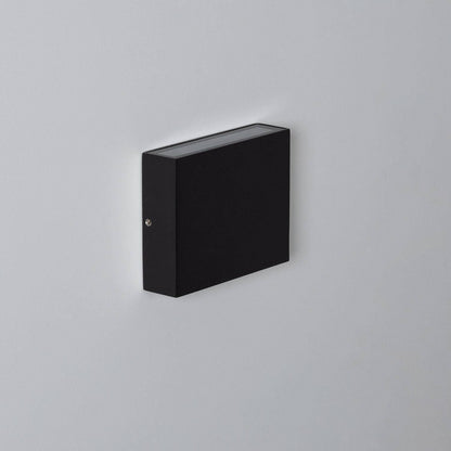 Aplique de Pared Exterior LED 6W CCT Iluminación Doble Cara Aluminio Cuadrado Luming II