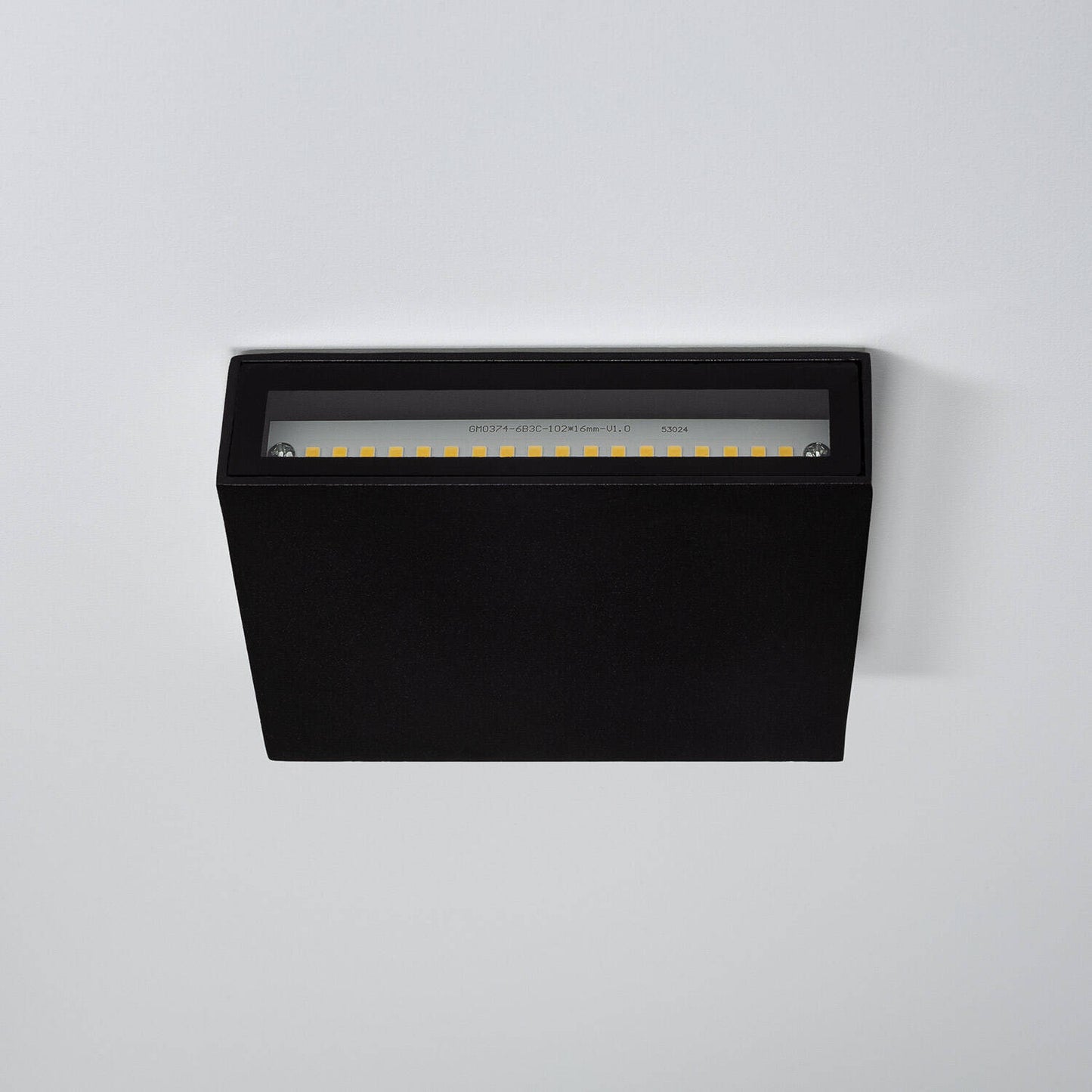 Aplique de Pared Exterior LED 6W CCT Iluminación Doble Cara Aluminio Cuadrado Luming II