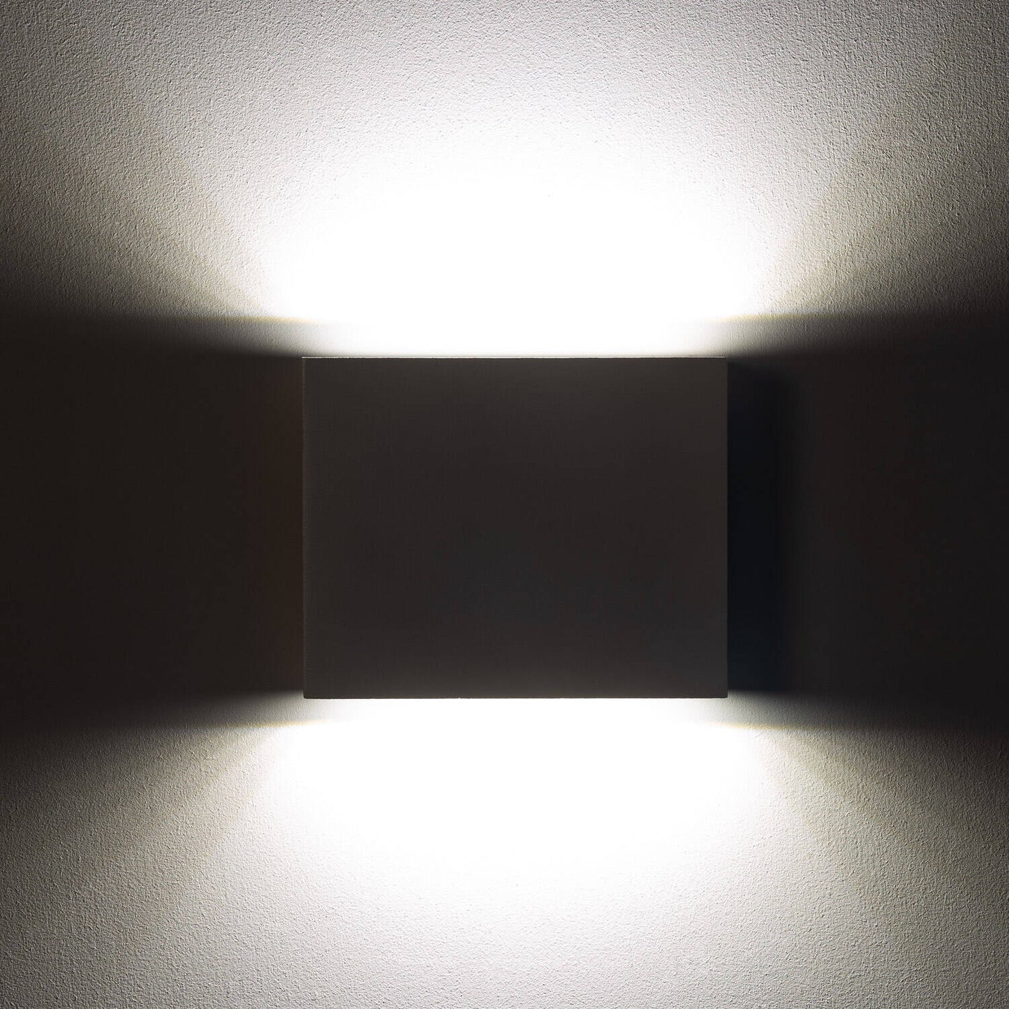 Aplique de Pared Exterior LED 6W CCT Iluminación Doble Cara Aluminio Cuadrado Luming II