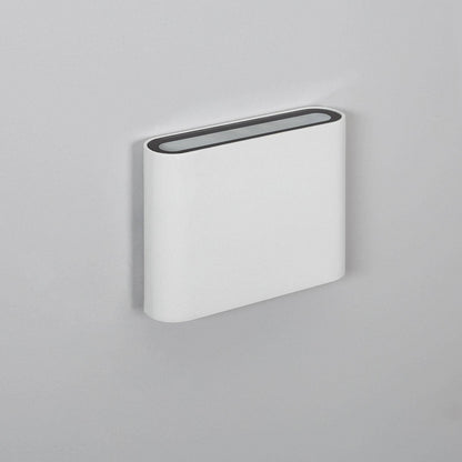 Aplique de Pared Exterior LED 6W CCT Iluminación Doble Cara Aluminio Cuadrado Luming