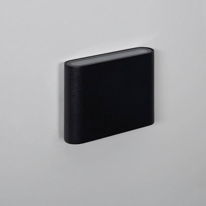Aplique de Pared Exterior LED 6W CCT Iluminación Doble Cara Aluminio Cuadrado Luming