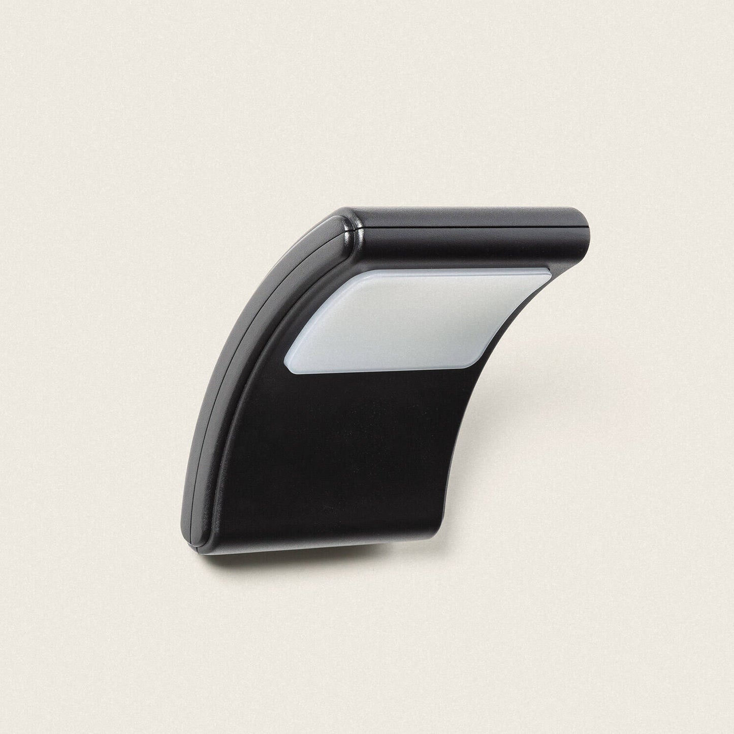 Aplique de Pared Exterior LED 6W Iluminación Rectangular Aluminio Negro Wilbert