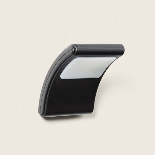 Aplique de Pared Exterior LED 6W Iluminación Rectangular Aluminio Negro Wilbert