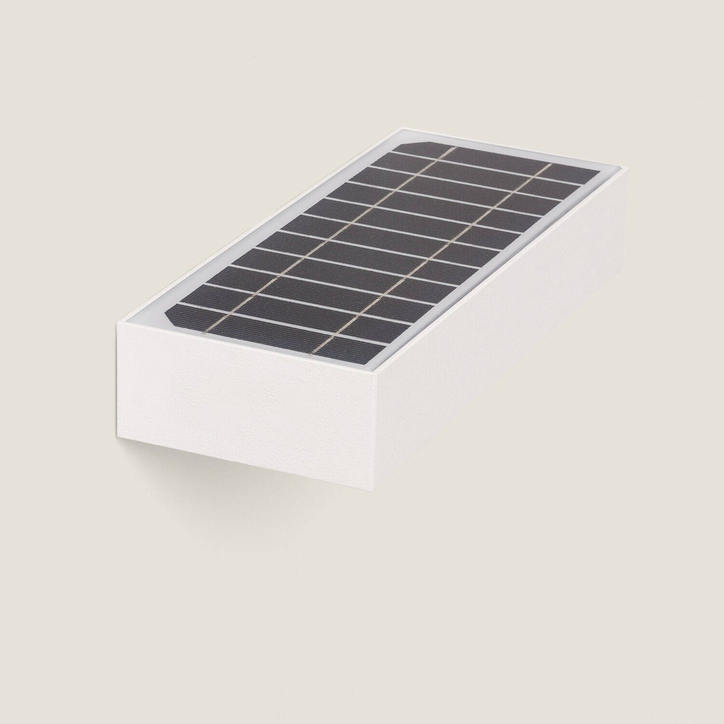 Aplique de Pared Exterior LED 6W con Sensor de Movimiento PIR Karl Solar Blanco