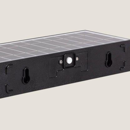 Aplique de Pared Exterior LED 6W con Sensor de Movimiento PIR Karl Solar Negro