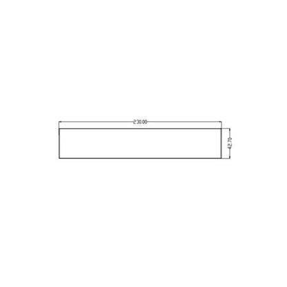 Aplique de Pared Exterior LED 6W con Sensor de Movimiento PIR Karl Solar Negro