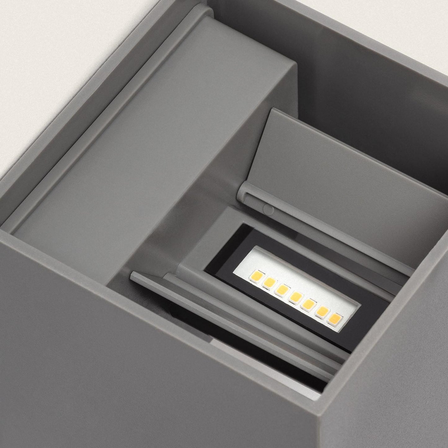 Aplique de Pared Exterior LED Regulable 6W Iluminación Doble Cara Eros