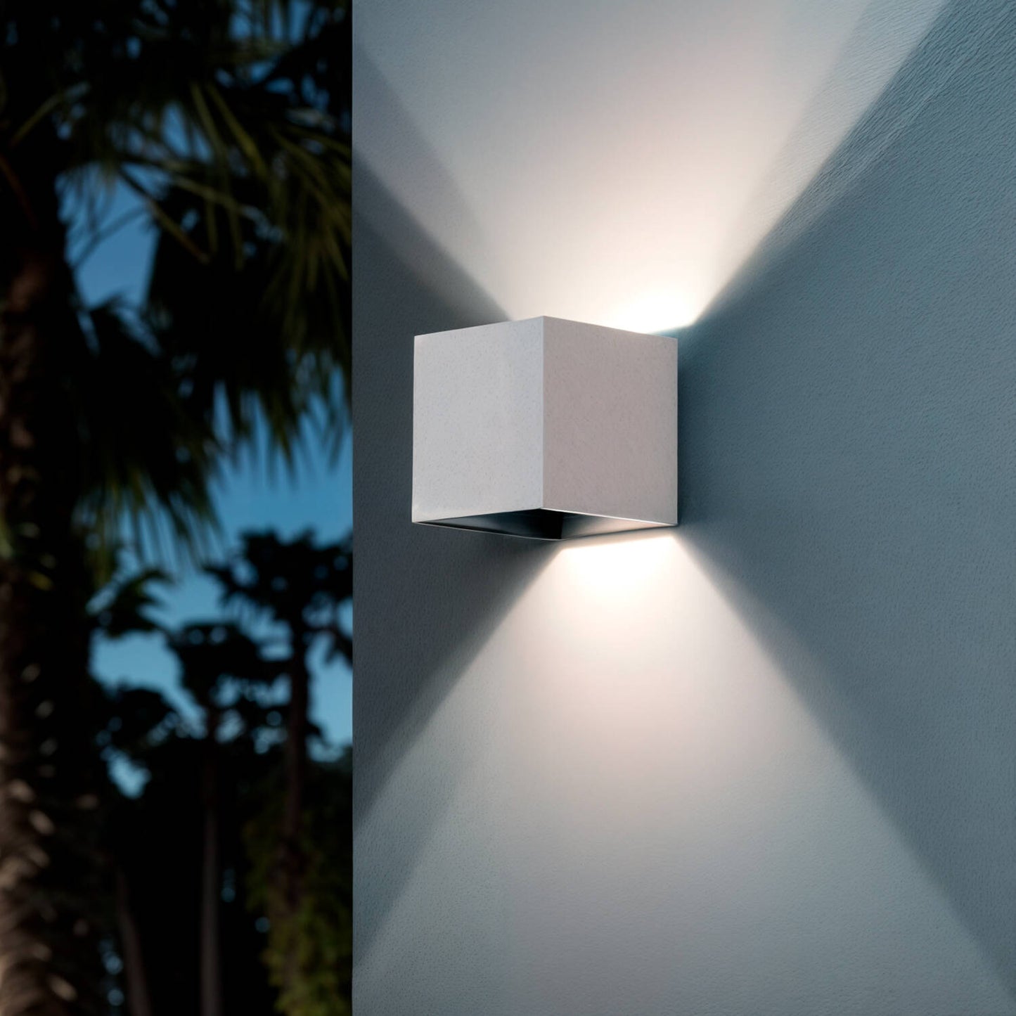 Aplique de Pared Exterior LED Regulable 6W Iluminación Doble Cara Eros