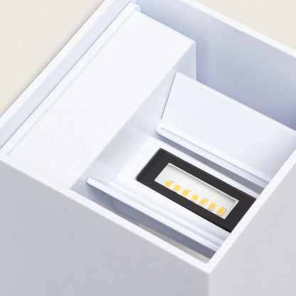 Aplique de Pared Exterior LED Regulable 6W Iluminación Doble Cara Eros