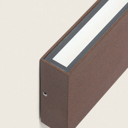 Aplique de Pared Exterior LED 7W Aluminio Iluminación Doble Cara CCT Seleccionable Brooky S