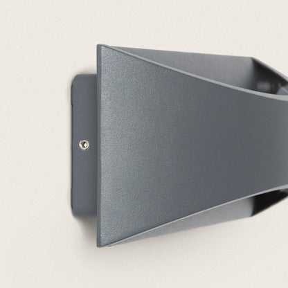 Aplique de Pared Exterior LED 7W Aluminio Iluminación Doble Cara CCT Seleccionable Gedved