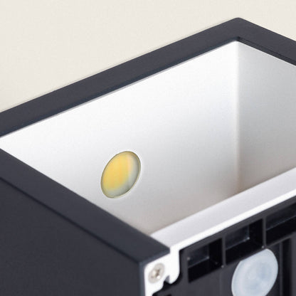 Aplique de Pared Exterior LED 9W Aluminio Iluminación Doble Cara CCT Seleccionable Sheffield