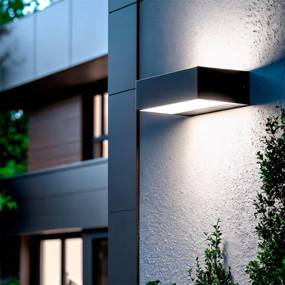 Aplique de Pared Exterior LED 9W Iluminación Doble Cara  Galeo