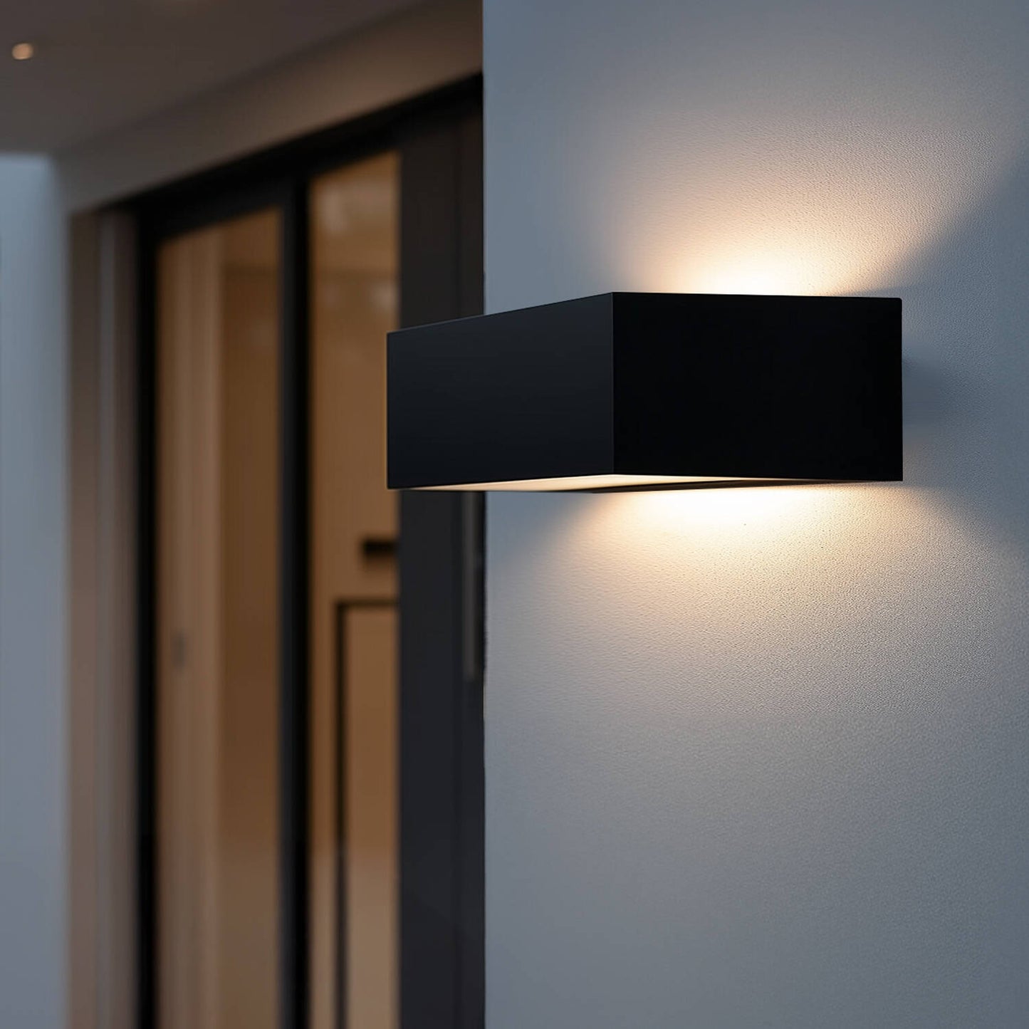 Aplique de Pared Exterior LED 9W Iluminación Doble Cara  Galeo