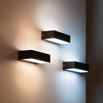 Aplique de Pared Exterior LED 9W Iluminación Doble Cara  Galeo