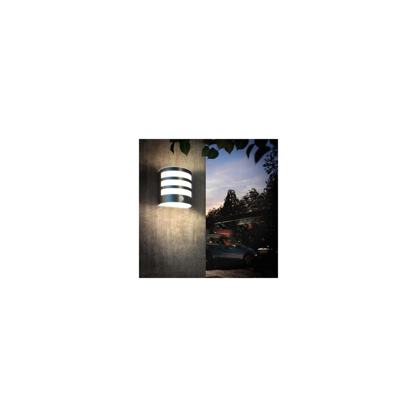 Aplique de Pared Exterior LED con Sensor Movimiento 3.5W PHILIPS Calgary