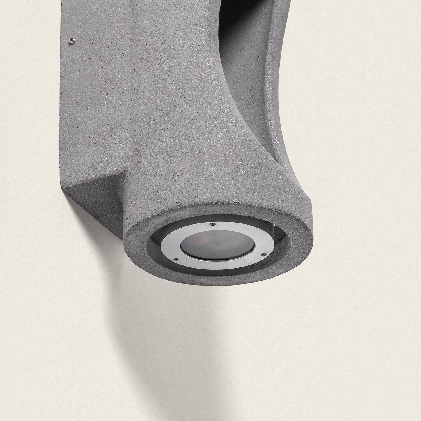 Aplique de Pared Exterior LED Regulable 12W Cemento Brinvo