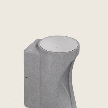 Aplique de Pared Exterior LED Regulable 12W Cemento Brinvo