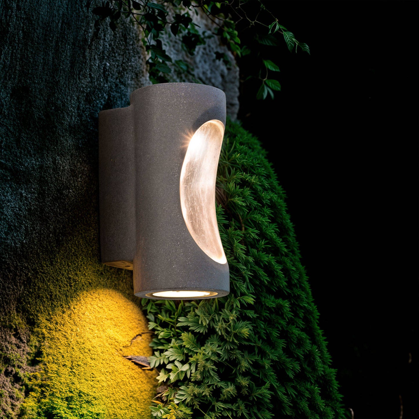 Aplique de Pared Exterior LED Regulable 12W Cemento Brinvo