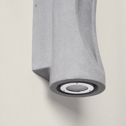 Aplique de Pared Exterior LED Regulable 12W Cemento Large Brinvo
