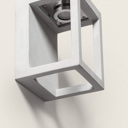 Aplique de Pared Exterior LED Regulable 6W Cemento Varex