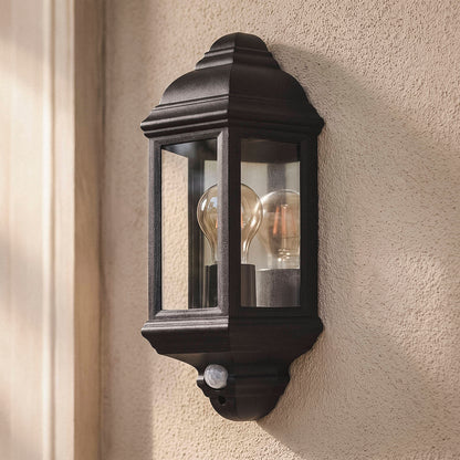 Aplique de Pared Exterior PC con Sensor PIR Newquay