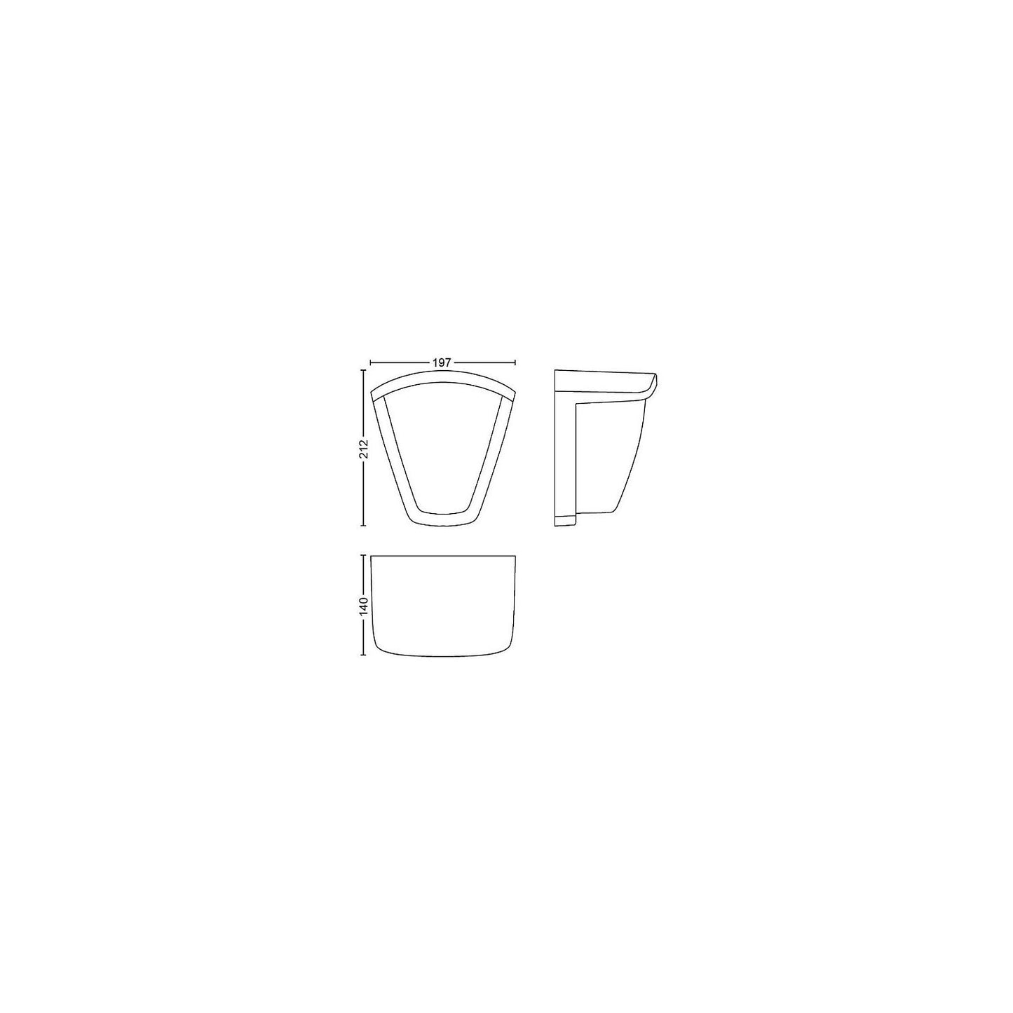 Aplique de Pared Exterior PHILIPS Kiskadee
