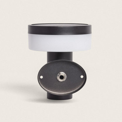 Aplique de Pared Exterior Solar LED 1,5W Acero Inoxidable con Sensor de Movimiento Ashier