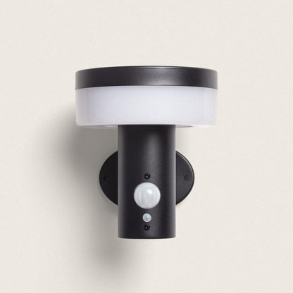 Aplique de Pared Exterior Solar LED 1,5W Acero Inoxidable con Sensor de Movimiento Ashier