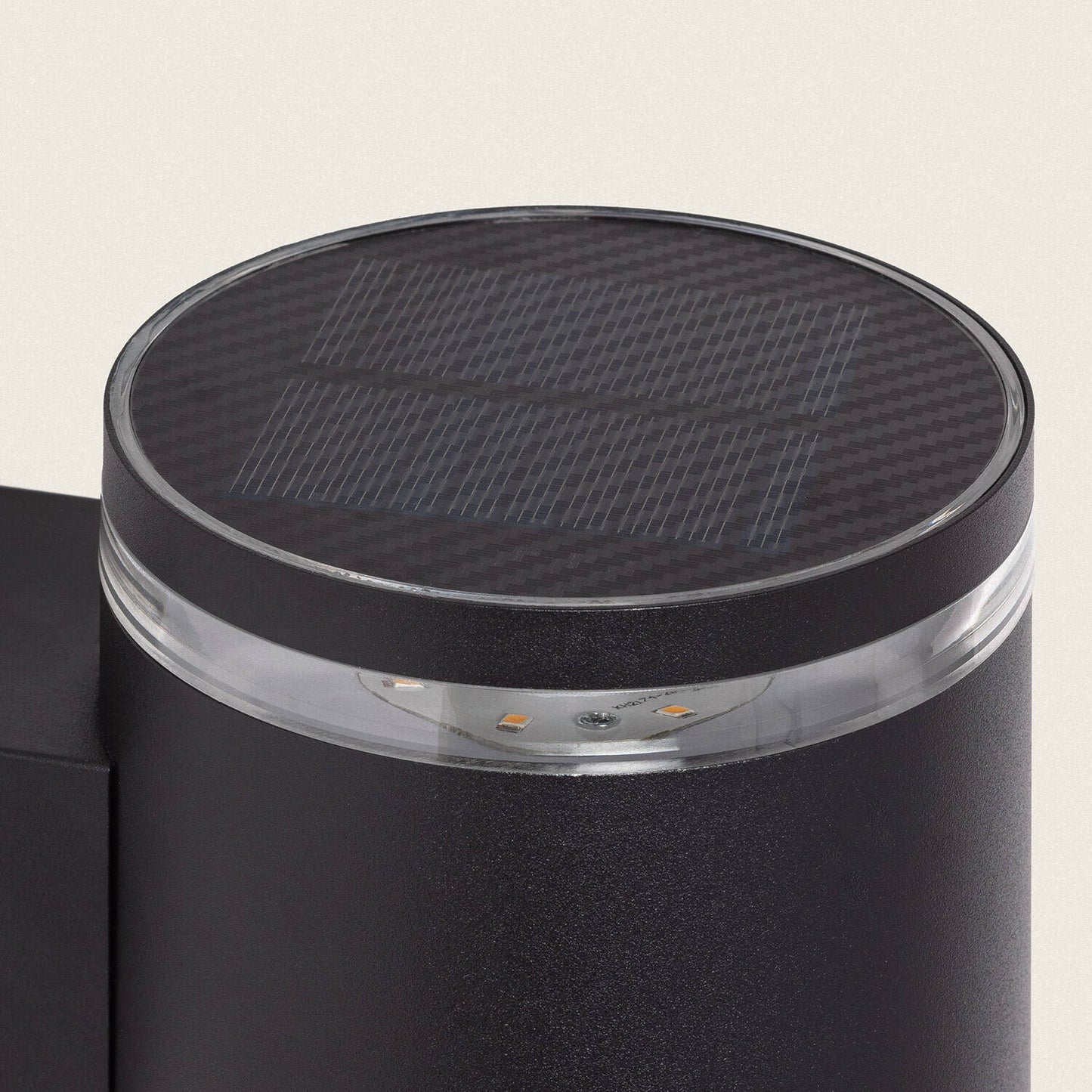 Aplique de Pared Exterior Solar LED Aluminio con Sensor de Movimiento Draco