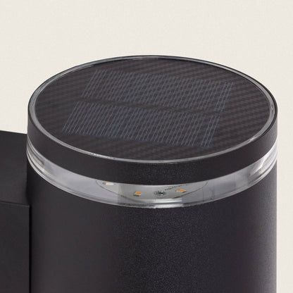 Aplique de Pared Exterior Solar LED Aluminio con Sensor de Movimiento Draco