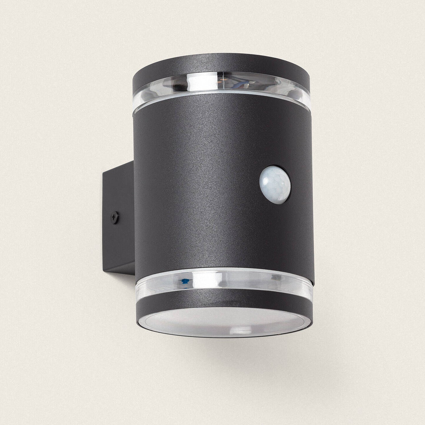 Aplique de Pared Exterior Solar LED Aluminio con Sensor de Movimiento Draco