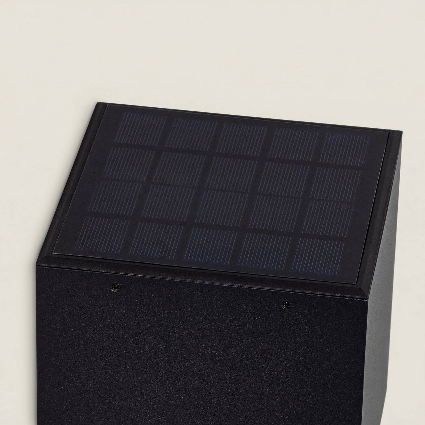 Aplique de Pared Exterior Solar LED 2W Aluminio con Detector de Movimiento Radar Eros