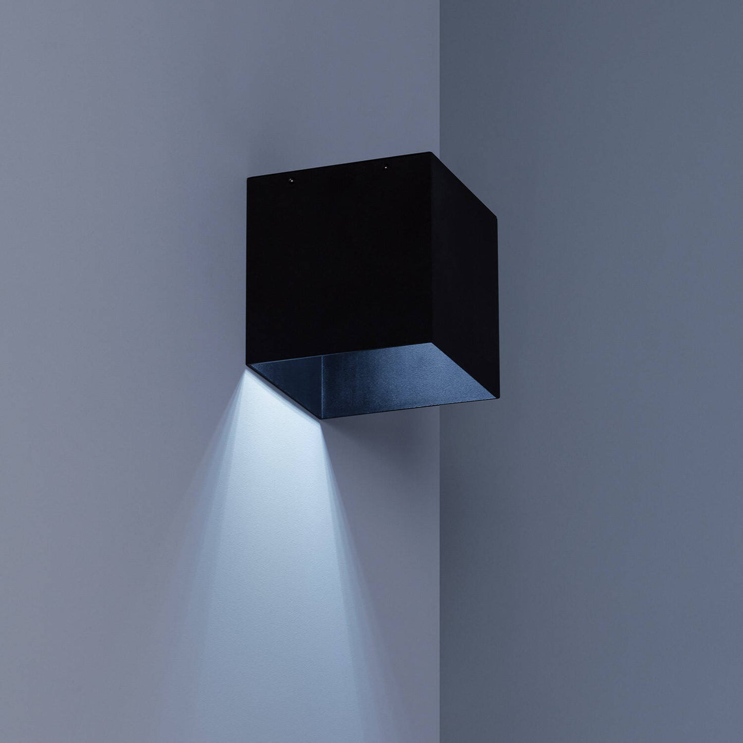 Aplique de Pared Exterior Solar LED 2W Aluminio con Detector de Movimiento Radar Eros