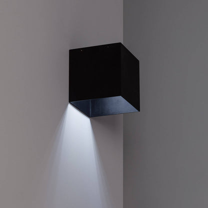 Aplique de Pared Exterior Solar LED 2W Aluminio con Detector de Movimiento Radar Eros