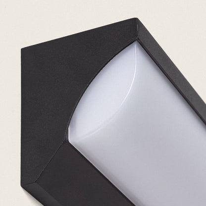 Aplique de Pared Exterior Solar LED 5W Aluminio con Sensor de Movimiento Goran
