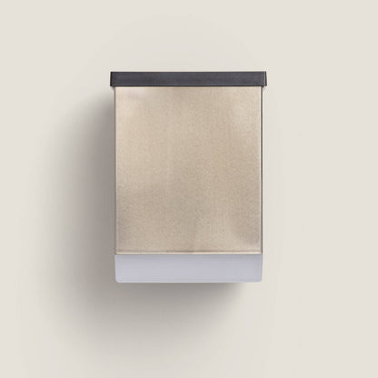 Aplique de Pared Exterior Solar LED de Acero Inoxidable Jafaro