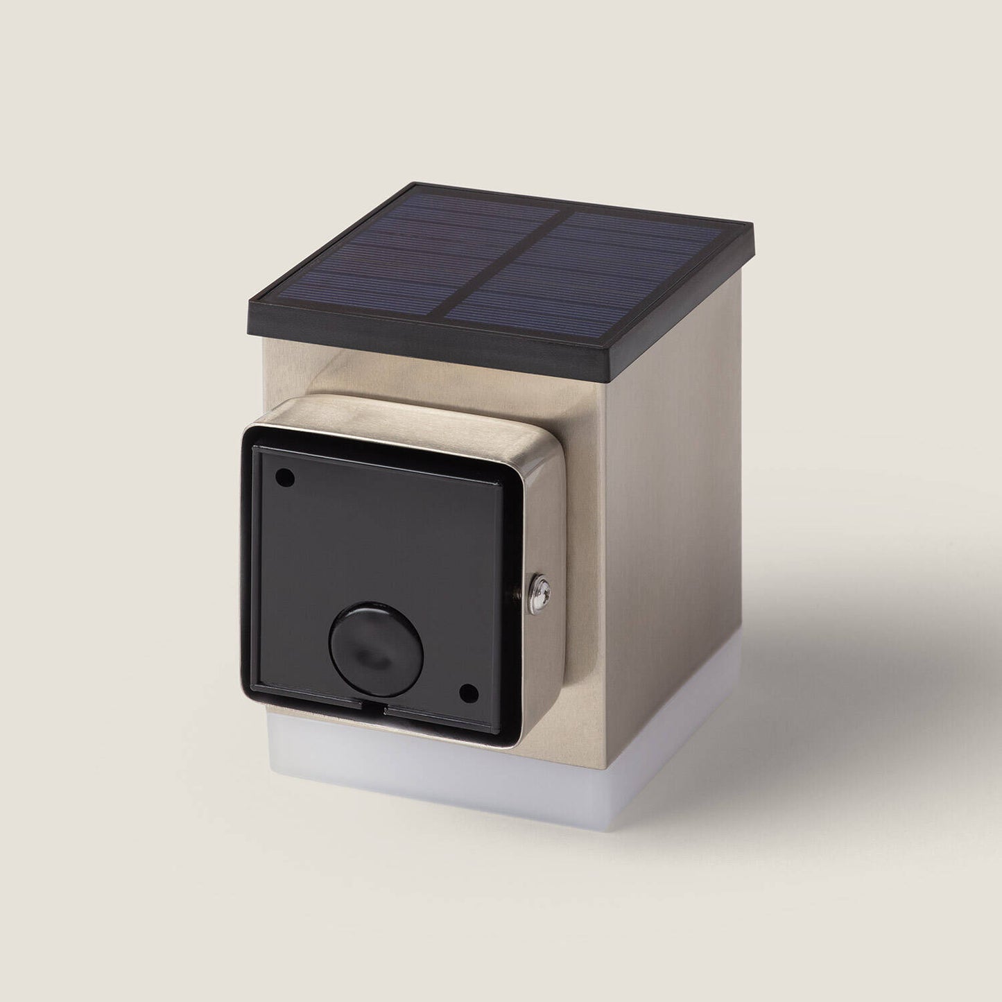 Aplique de Pared Exterior Solar LED de Acero Inoxidable Jafaro