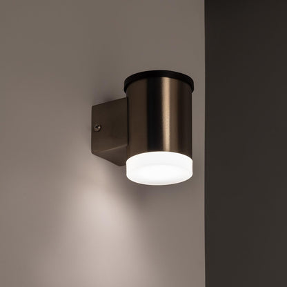 Aplique de Pared Exterior Solar LED de Aluminio Bekitro